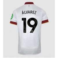 Maglia Calcio West Ham United Edson Alvarez #19 Terza Divisa 2024-25 Manica Corta